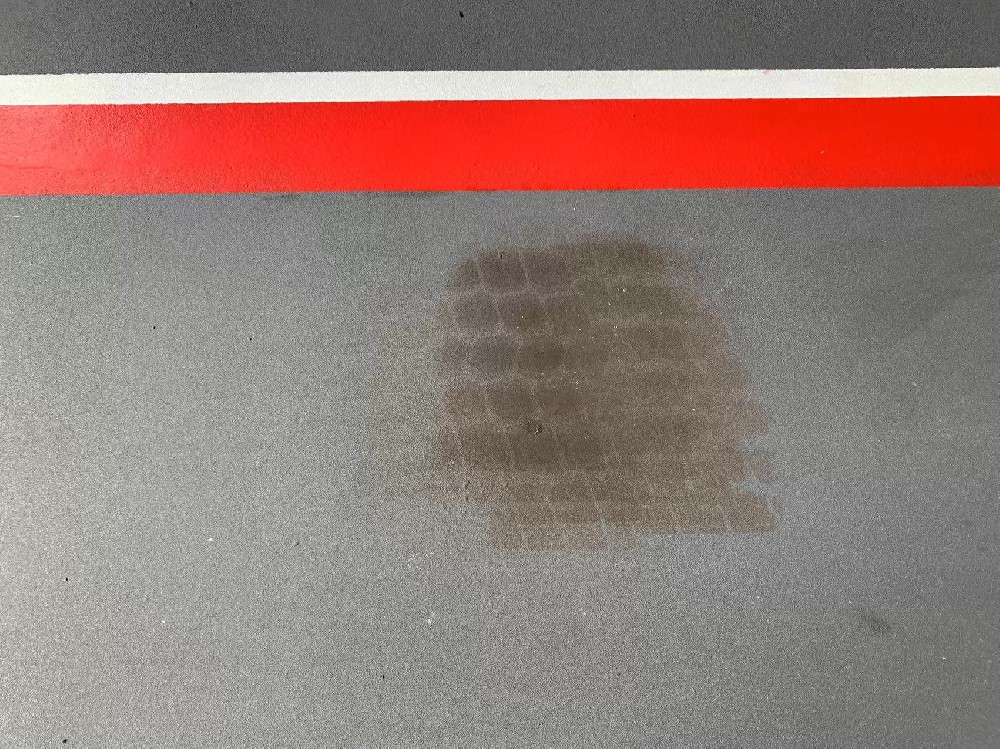 某消防隊地面出現異?，F象原因分析