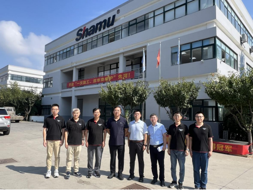 簡訊｜膠州灣綜合保稅區領導一行到訪沙木新材